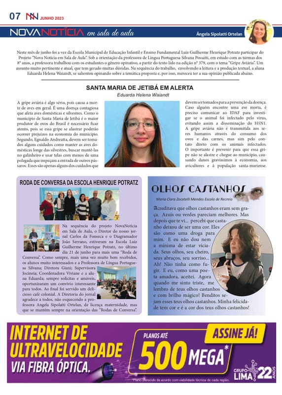 NovaNotícia em Sala de Aula - Junho 2023 