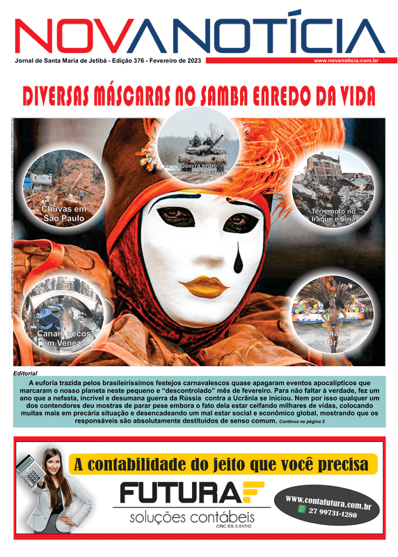 Acabou de sair a nova edição do Jornal NOVANOTICIA. Confira! 