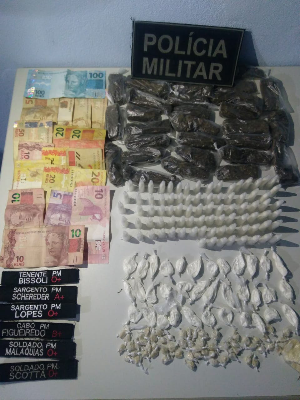 Policia Militar faz outra grande apreensão de drogas em Santa Maria de Jetibá